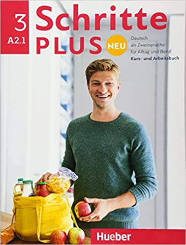 Schritte plus Neu 3 Kursbuch + Arbeitsbuch + Audios Downloadable zum Arbeitsbuch