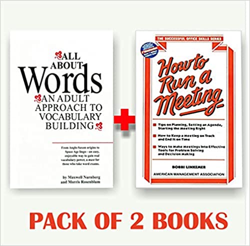 All About Word + How to Run a Meeting (Set of 2 books)