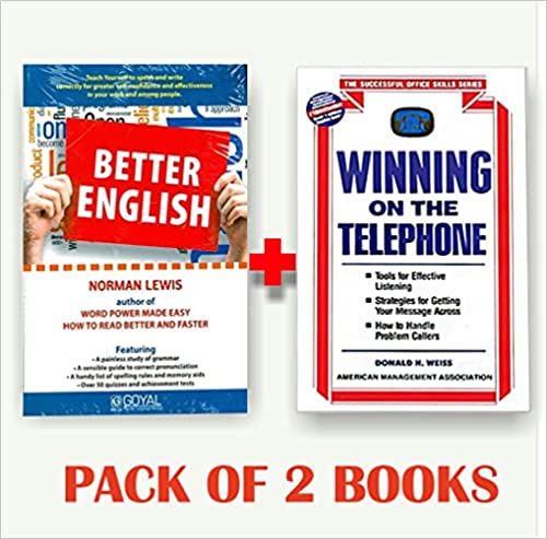Better English + Winning on the Telephone (Set of 2 books)