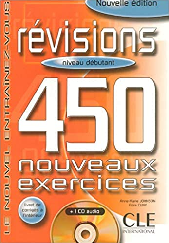 Révisions 450 Exercices : Niveau Débutant (Livre + Corrigés + CD Audio)