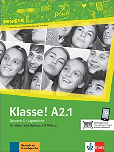 Klasse! A2.1 Kursbuch mit Audios und Videos