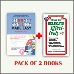 Correct Spelling Made Easy + How to Delegate Effectively (Set of 2 books)