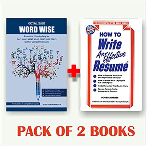 Word Wise + How to Write an Effective Resume (Set of 2 Books)
