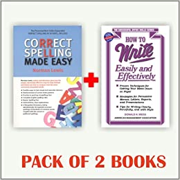 Correct Spelling Made Easy + How to Write Easily and Effectively (Set of 2 books)