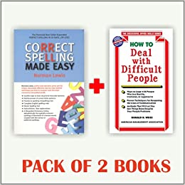Correct Spelling Made Easy + How to Deal with Difficult People (Set of 2 books)