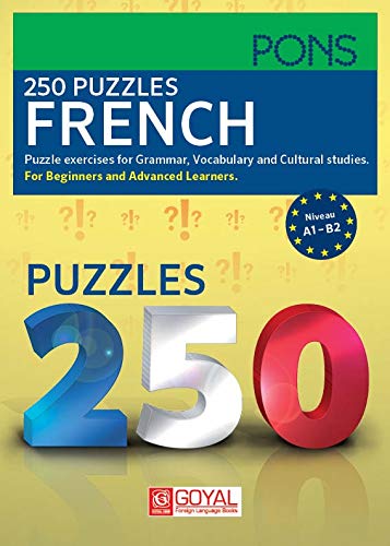 250 Puzzles French (Niveau A1-B2)-Pons