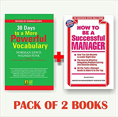 30 Days To More Powerful Vocabulary + How to Become a Successful Manager (Set of 2 books)