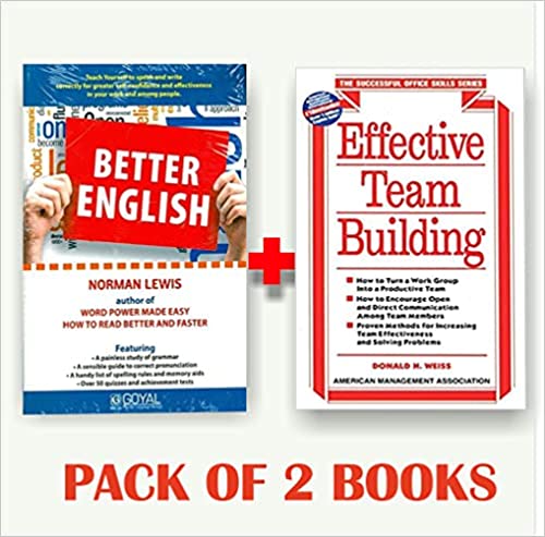 Better English + Effective Team Building (Set of 2 books)
