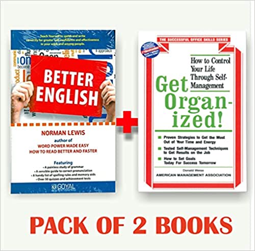 Better English + Get Organized (Set of 2 books)