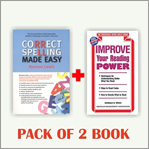 Correct Spelling Made Easy + Improve Your Reading Power (Set of 2 Book)