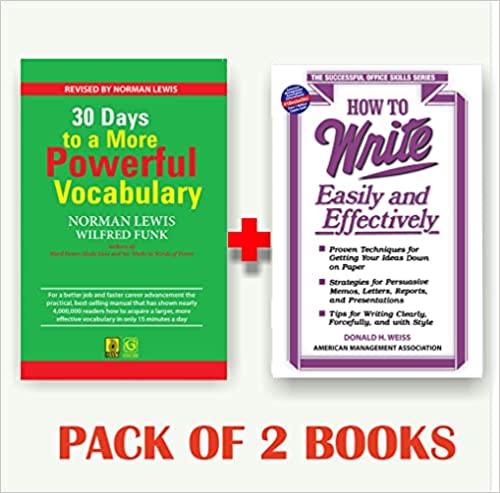 30 Days To More Powerful Vocabulary + How to Write Easily and Effectively (Set of 2 books)