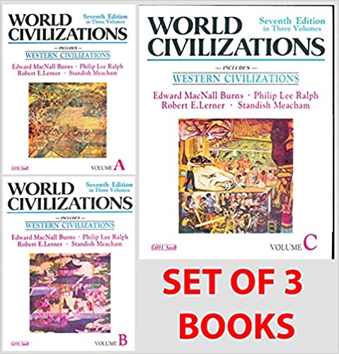 World Civilization: Ancient - Vol. A + World Civilization: Medieval - Vol. B + World Civilization: Modern - Vol. C