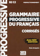 Grammaire Prog. Du Français - Perfectionnement - Corrigés - Nouvelle Couverture