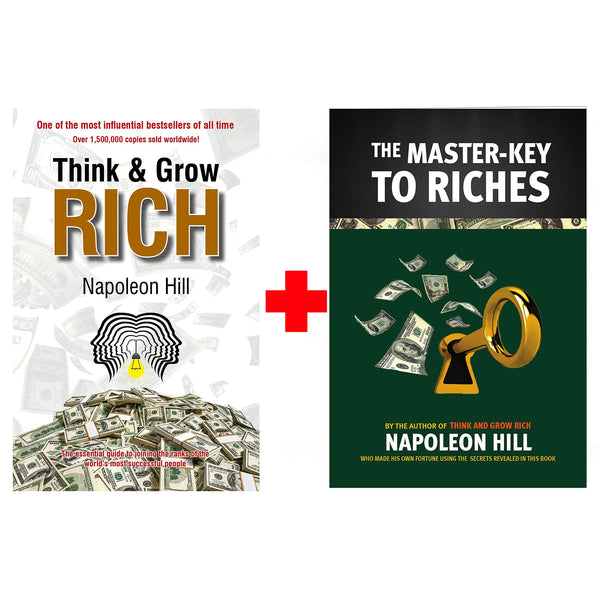 The Master Key To Riches Self-help book By Nepolian Hill + Think & Grow Rich (New Edition 2020)