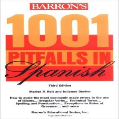 Barron'S 1001 Pitfalls In Spanish