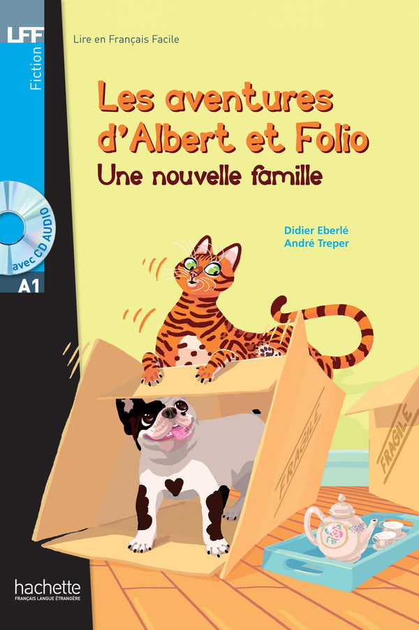 Les Aventures Albert et Folio : Une nouvelle famille + CD Audio