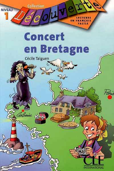 Concert en Bretagne - Niveau 1 - Lecture Découverte - Livre