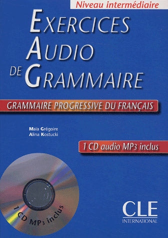 Exercices audio de la graamaire progressive - Intermediaire Book + CD MP3