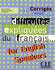 Difficultés expliquées du français for English speakers - Corrigés