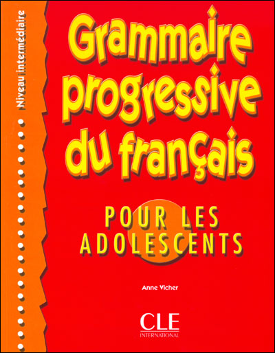 Grammaire progressive du français pour les adolescents - Niveau intermédiaire - Livre
