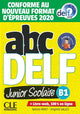 ABC DELF Junior scolaire - Niveau B1 - Livre + DVD + Livre-web - Conforme au nouveau format d'épreuves