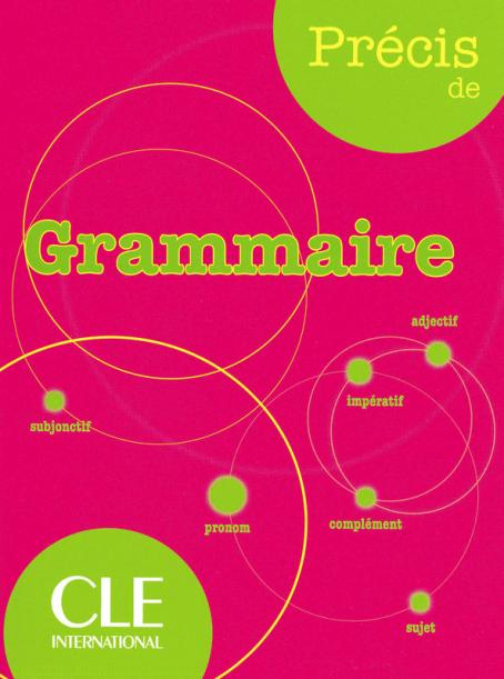 Précis de Grammaire - Livre