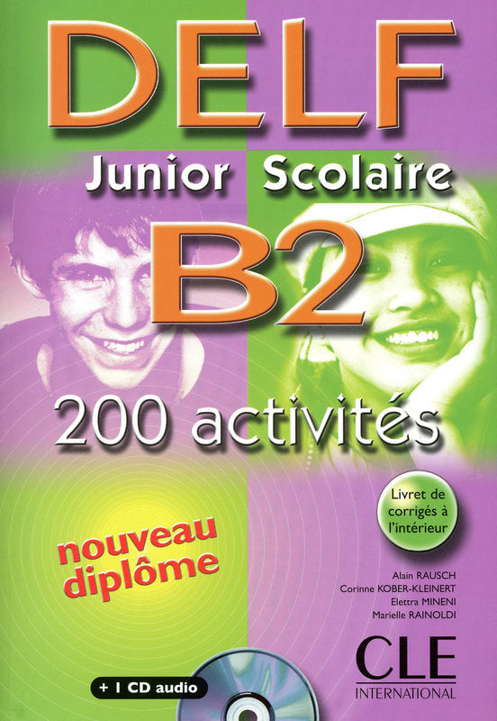 Nouveau DELF Junior scolaire - Niveau B2 - Livre + CD