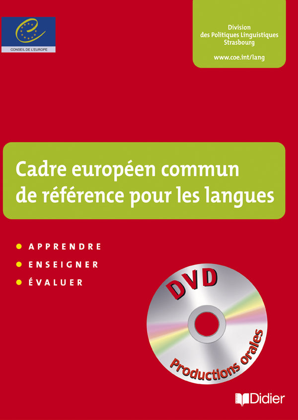 Cadre européen commun de référence – Livre + DVD