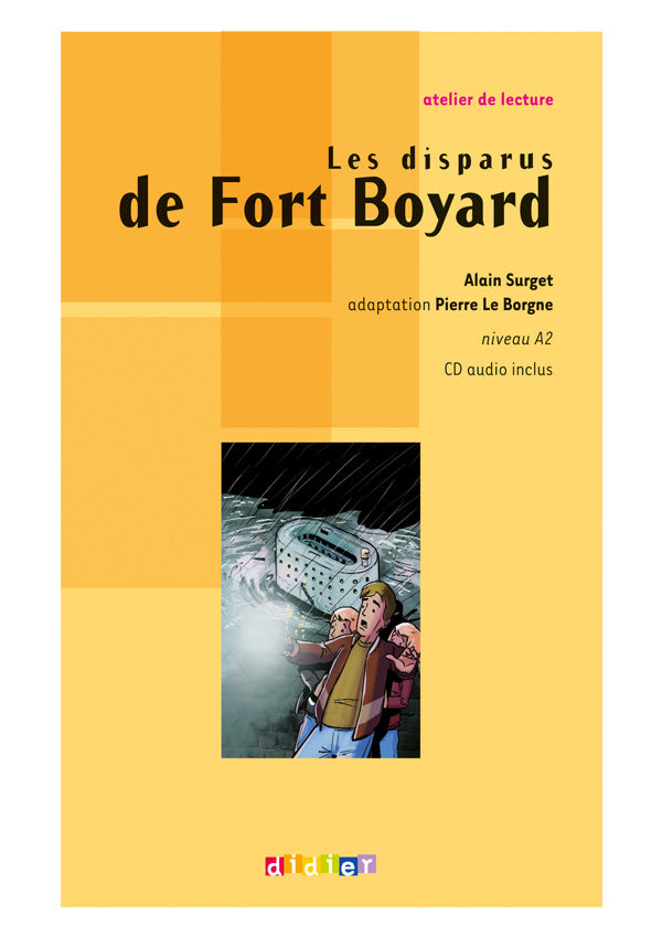 Atelier de lecture Les disparus de Fort Boyard – Livre + CD