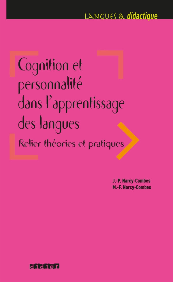 Cognition et personnalité dans l’apprentissage des langues – Livre