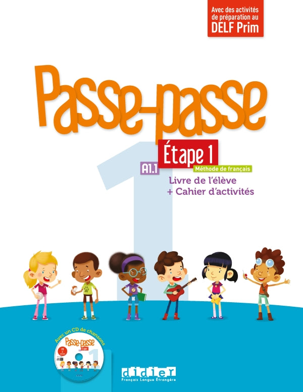 Passe – Passe niveau1 Etape 1 Livre + Cahier + CD