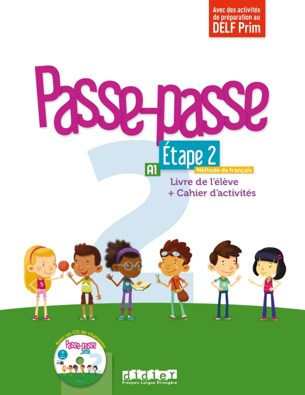 Passe – Passe Niveau 2 Etape 2 – Livre + Cahier + CD