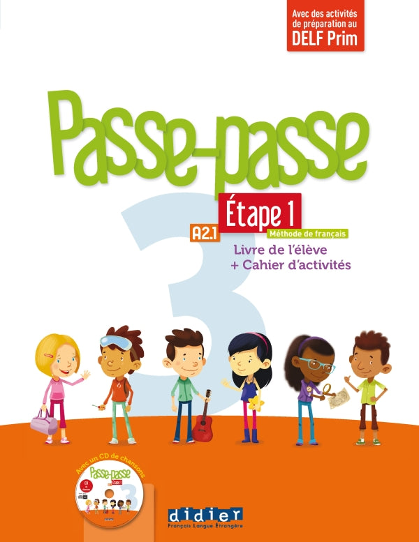 Passe – Passe Niveau. 3 Etape 1 Livre + Cahier + CD