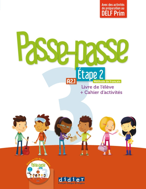 Passe – Passe Niveau. 3 Etape 2  Livre + Cahier + CD