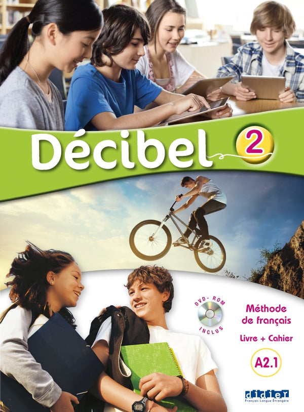 Decibel 2 – Tout en 1 – Livre + Cahier + DVD rom (2019)