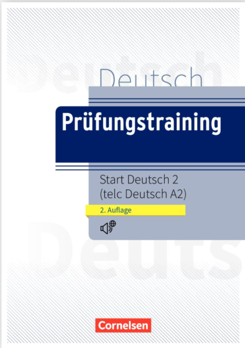Prüfungstraining DaF A2 telc Deutsch Übungsbuch mit Audio- und Lösungs-Download