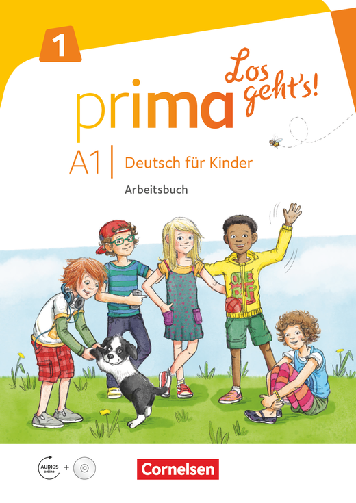 Prima-Los geht's! A1 Band 1 Arbeitsbuch mit Audio-CD und Stickerbogen