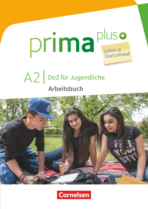Prima plus A2 Leben in Deutschland Arbeitsbuch mit Audio- und Lösungs-Downloads
