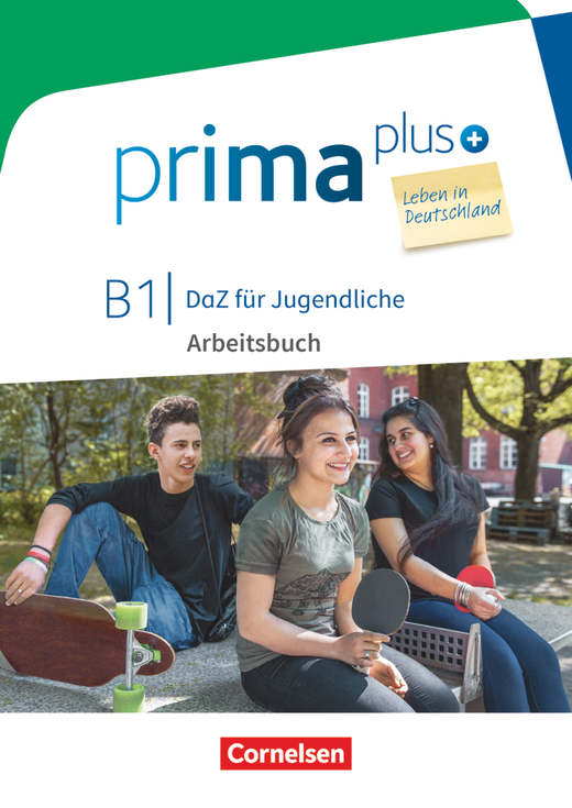 Prima plus B1 Leben in Deutschland Arbeitsbuch mit Audio- und Lösungs-Downloads