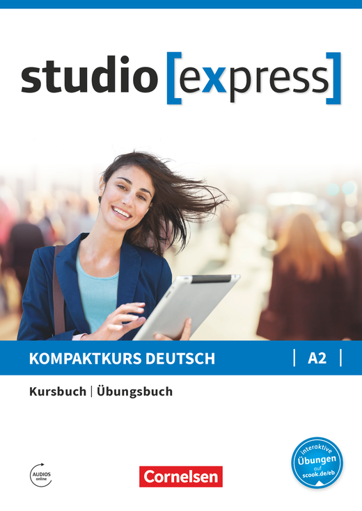 Studio [express] A2 Kurs- und Übungsbuch mit Audios online Inkl. E-Book
