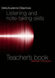 Delta Academic Objectives - Listening and Note Taking Skills B2-C1 Teacher’s Book
