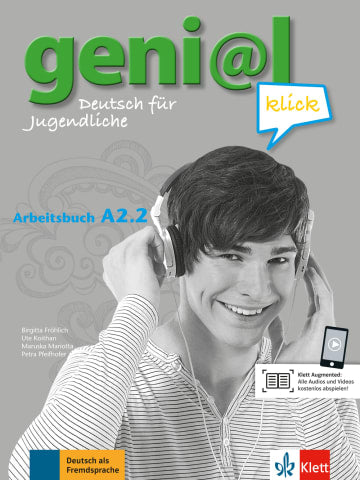 Geni@l klick A2.2 Arbeitsbuch mit Audio-Dateien zum Download (Workbook)