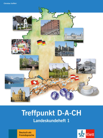 Berliner Platz 1 NEU Treffpunkt D-A-CH, Landeskundeheft (Meeting point DA-CH, regional studies booklet)