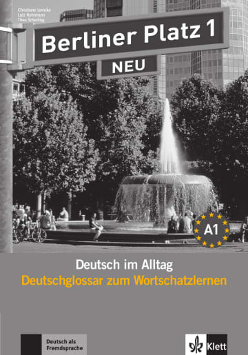 Berliner Platz 1 NEU Deutschglossar zum Wortschatzlernen (Glossary)