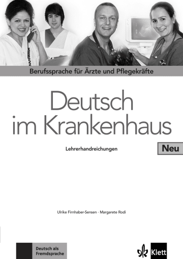 Deutsch im Krankenhaus Neu  Lehrerhandbuch