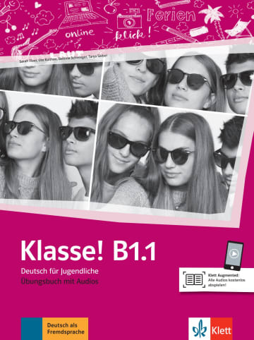 Klasse! B1.1 Übungsbuch mit Audios (Workbook)