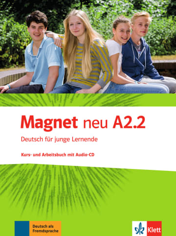 Magnet neu A2.2 Kurs- und Arbeitsbuch mit Audio-CD (Textbook and workbook)