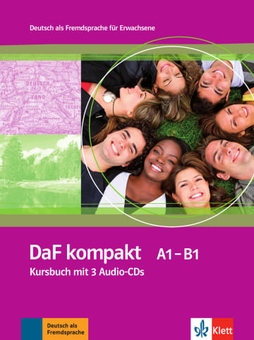 DaF kompakt A1-B1 Kursbuch mit 3 Audio-CDs