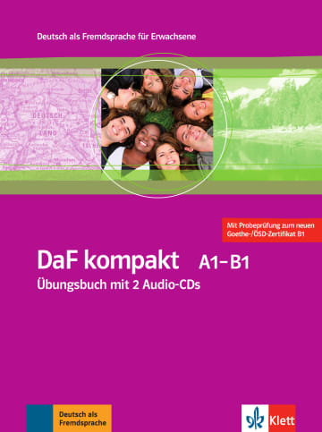 DaF kompakt A1-B1 Übungsbuch mit 2 Audio-CDs