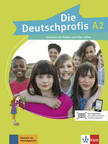 Die Deutschprofis A2 Kursbuch mit Audios und Clips online (Course book)